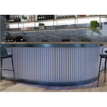 RADIANT - 6X16 PYRAMID, WHITE, MATTE